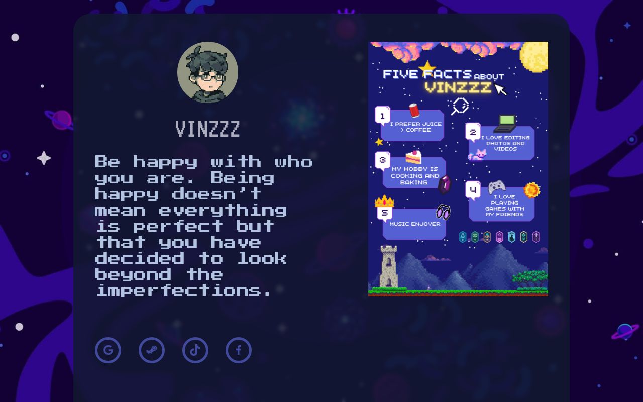 Carrd profile picture for @vinzzz